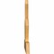 Ekena Millwork Saratoga Rough Sawn Timber Gable Bracket, Western Red Cedar, 72"W x 33"H x 2"D x 6"F, 11/12 Pitch GBW072X33X0206SAR00RWR - alternate 2
